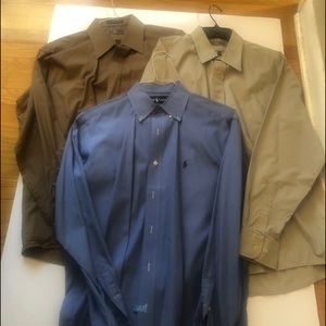Men’s dress shirts size 16x2 and 15